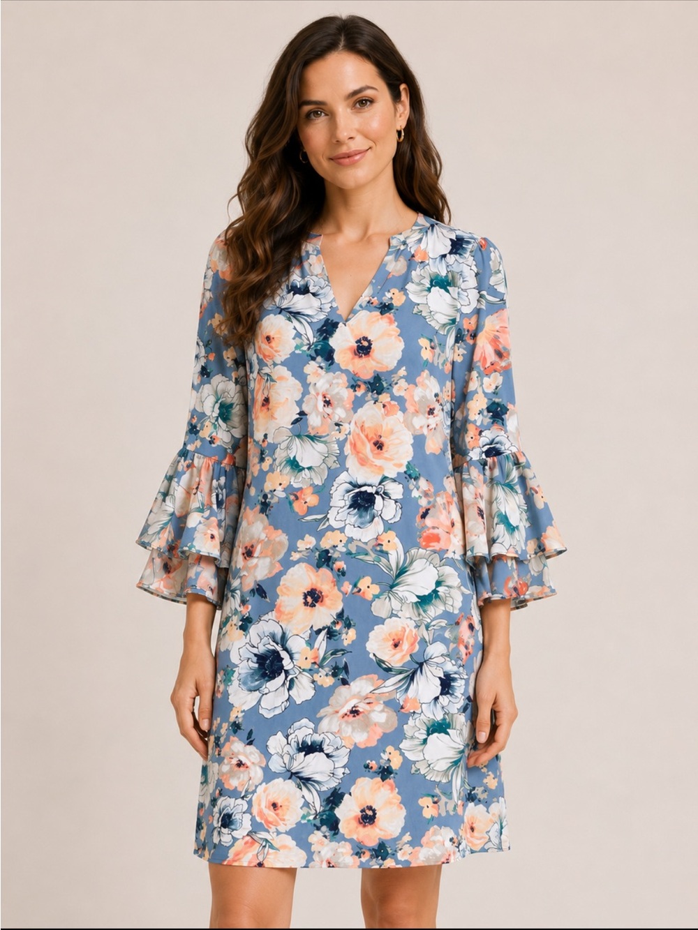 🎉5 for $45🎉 MSK dress floral size M